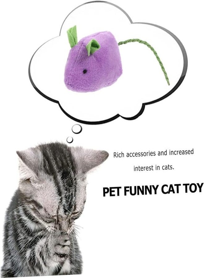 KittuPet Simulation Mouse Toy Realistic Mice Cat Toy Cat Plush Plushys Soft Cat Play Toys Sully Plush Cat Teaser Wand Interactive Cat Toy Kitten Toy Cat Toys Plush Toy Cat Puppet Pack of 2 - Image 3